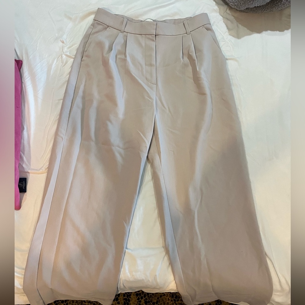Abercrombie and Fitch Taupe Sloane Tailored Pants Size 12
